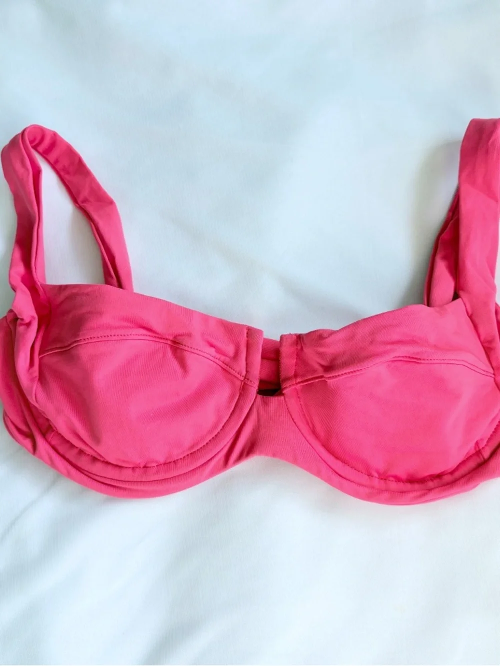 NWOT L*Space Hot Cherry Camellia and Sandy bikini set XS